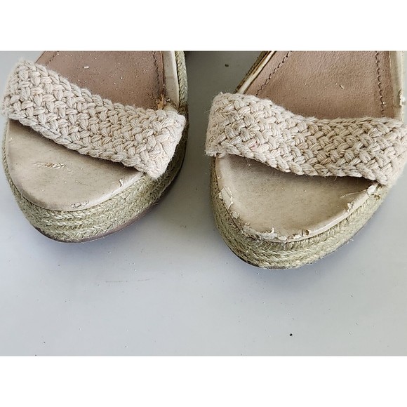 STEVE MADDEN Espadrille Wedge Sandal Womens Size 6 - Picture 8 of 10